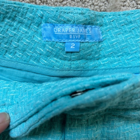 Draper James Basket Weave Short Size 2 - Picture 3 of 10